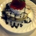 Amanda J's cooksnap of when they made Cheesecake Pancakes.