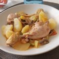 El cooksnap de josereydono cuando hizo Jamoncitos de pollo guisados con verduras.