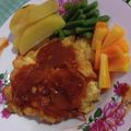 Cooksnap dari Umi Satria Arsya Khiar untuk resep Chicken Steak Rumahan
