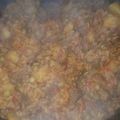 El cooksnap de Florencia Pacheco cuando hizo Guiso de arroz con pollo.