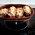 El cooksnap de Mary Pepa Pérez Maciá cuando hizo Berenjenas rellenas con verdura, carne y bechamel.