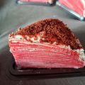 Cooksnap dari Rieka Multihartini untuk resep Red Velvet Mille Crepe Cake Devina Hermawan