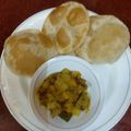ÝTumpa Bose's cooksnap of when they made তাল লুচি এবং নিরামিষ পটল আলুর তরকারি(tal luchi ebong niramish potol aloor tarkari).