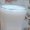 Maria Shujaat's cooksnap of when they made Banana milkshake.