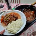 El cooksnap de Thirobu cuando hizo Pollo a la portuguesa con papas españolas .
