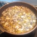 El cooksnap de Jacc Jacki cuando hizo Champiñones al ajillo.