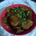 Poonam Singh का कुकस्नैप जब उन्होंने भरवा कच्चे केले की सब्जी (bharwan kachhe kele ki sabzi recipe in hindi) बनाया था।