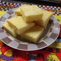El cooksnap de Ana Paula Barto cuando hizo Fainá de Queso.