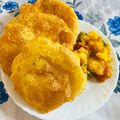 Dipa Bhattacharyya's cooksnap of when they made ছাতুর কচুরি আর আলু মটর শুঁটির সবজি (chatur kochuri ar aloo mator shutir sobzi recipe in Bengali).