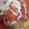 El cooksnap de Silvina Fiouchetti cuando hizo Ñoquis de batata rellenos con muzzarella + compota de cherry’s.