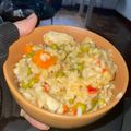 El cooksnap de Spike cuando hizo Arroz con pollo y verduras 🍚 🥕🌶️🍗.