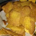 El cooksnap de Lucre Faria cuando hizo Nachos caseros tipo Doritos.