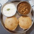 Namita Gupta का कुकस्नैप जब उन्होंने छोले पूरी (chole poori recipe in Hindi) बनाया था।