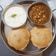 Namita Gupta का कुकस्नैप जब उन्होंने छोले पूरी (chole poori recipe in Hindi) बनाया था।