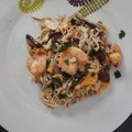 El cooksnap de Iuliana-Alexandra Militaru cuando hizo Revuelto de setas, gambas y gulas.