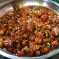 titir chowdhury's cooksnap of when they made ড্রাই চিলি চিকেন (Dry chilly chicken recipe in bengali).