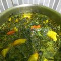 Cooksnap dari Inten Jamilah untuk resep Sayur Daun Singkong