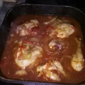 El cooksnap de Carlos Alberto Busto cuando hizo Pollo a la portuguesa.