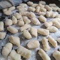 El cooksnap de Antonela Acuña cuando hizo Ñoquis de papa (simples).