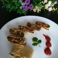 Keya Mandal's cooksnap of when they made દાબેલી રોલ્સ (Dabeli Rolls Recipe In Gujarati).