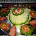 Archana Yadav's cooksnap of when they made Hara bhara (green) pulao.