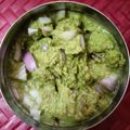 Angesh Kumar's cooksnap of when they made மல்லி புதினா சட்னி(mint coriander chutney recipe in tamil).