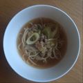 Mahina's cooksnap of when they made Udon Noodle Soup.