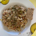 El cooksnap de Laura cuando hizo Arroz integral con quinoa roja, jamón serrano y ajetes 😋.