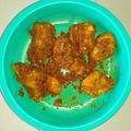 Cooksnap Saju semasa beliau membuat Ayam sambal berlado.