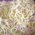 Krisztina Vas Springer Cooksnap-ja, amikor elkészítette a(z) Carbonara spagetti receptet.