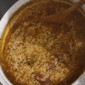 El cooksnap de Yaiza Caballero cuando hizo Arroz negro con calamares y gambas.