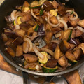El cooksnap de Wilma cuando hizo Verduras en salsa teriyaki.