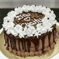 Madhu Jain का कुकस्नैप जब उन्होंने कढ़ाई फ्रेश एगलेस चॉकलेट केक(kadai fresh eggless chocolate cake recipe in hindi) बनाया था।