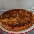 El cooksnap de Mariana Vigil cuando hizo Tarta de manzanas a la chilena.