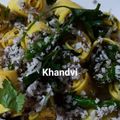 Unlock foodie का कुकस्नैप जब उन्होंने खांडवी (Khandvi recipe in Hindi) बनाया था।