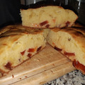 El cooksnap de Celia Lanusse cuando hizo Torta de aceite y membrillo.