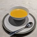  Staff Canteen UK's cooksnap of when they made Creamy gingered Kumara (sweet potato) soup with toasted coconut.