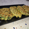 El cooksnap de Natalia Velasco Martín cuando hizo Waffle fit de espinaca. Fast food saludable y delicioso!.
