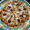 Twinkal Kalpesh Kabrawala's cooksnap of when they made વેજ. પીઝા (Veg. Pizza Recipe In Gujarati).
