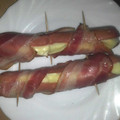 El cooksnap de Vicente Quintanilla cuando hizo Salchichas enrolladas con queso brie y panceta.