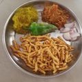 Rekha Vora's cooksnap of when they made તીખા ગાંઠિયા (Tikha Ganthiya Recipe In Gujarati).