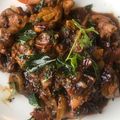Pooja Singh's cooksnap of when they made Spicy Black Pepper Chicken.