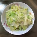 小汶醬 的 蝦皮炒高麗菜 cooksnap
