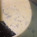 El cooksnap de Yolanda Cornara cuando hizo Salsa caruso.
