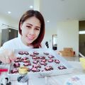 รูป Cooksnap ของ Gwiyomi Kwiyomi เมื่อเขาทำ Royal icing cookie
