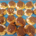 El cooksnap de mm😀 cuando hizo Profiteroles de nata y chocolate.