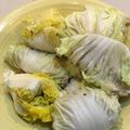 รูป Cooksnap ของ Jira Mayura เมื่อเขาทำ ผักกาดขาวห่อหมูสับ (ไมโครเวฟ)