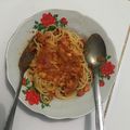 Cooksnap dari Afra Naila Arkarna untuk resep Bolognaise Sauce Homemade