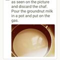 Adenike Yusuf Sunday's cooksnap of when they made Kunun gyada with tamba.