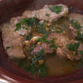 El cooksnap de Loli Morente cuando hizo Cabezada de cerdo al ajillo muy fácil y rápido.